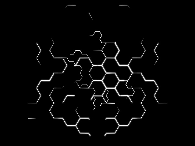 Hexagonal line 2